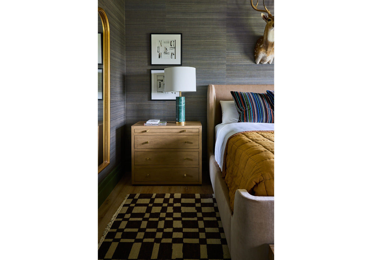 BROOKLYN NIGHTSTAND | Bleached Walnut