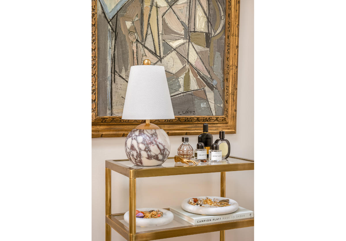 PENNY LAMP | Calacatta Viola