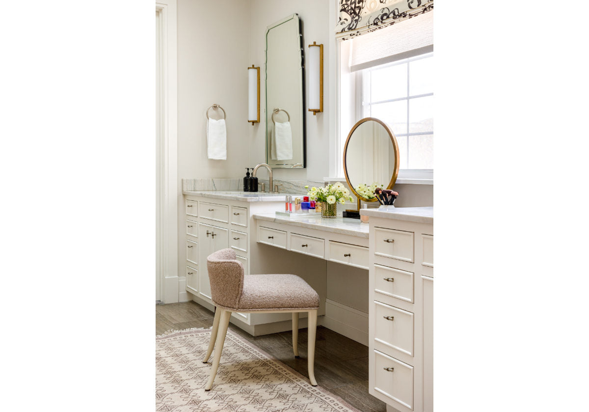 ALICE BRASS VANITY MIRROR