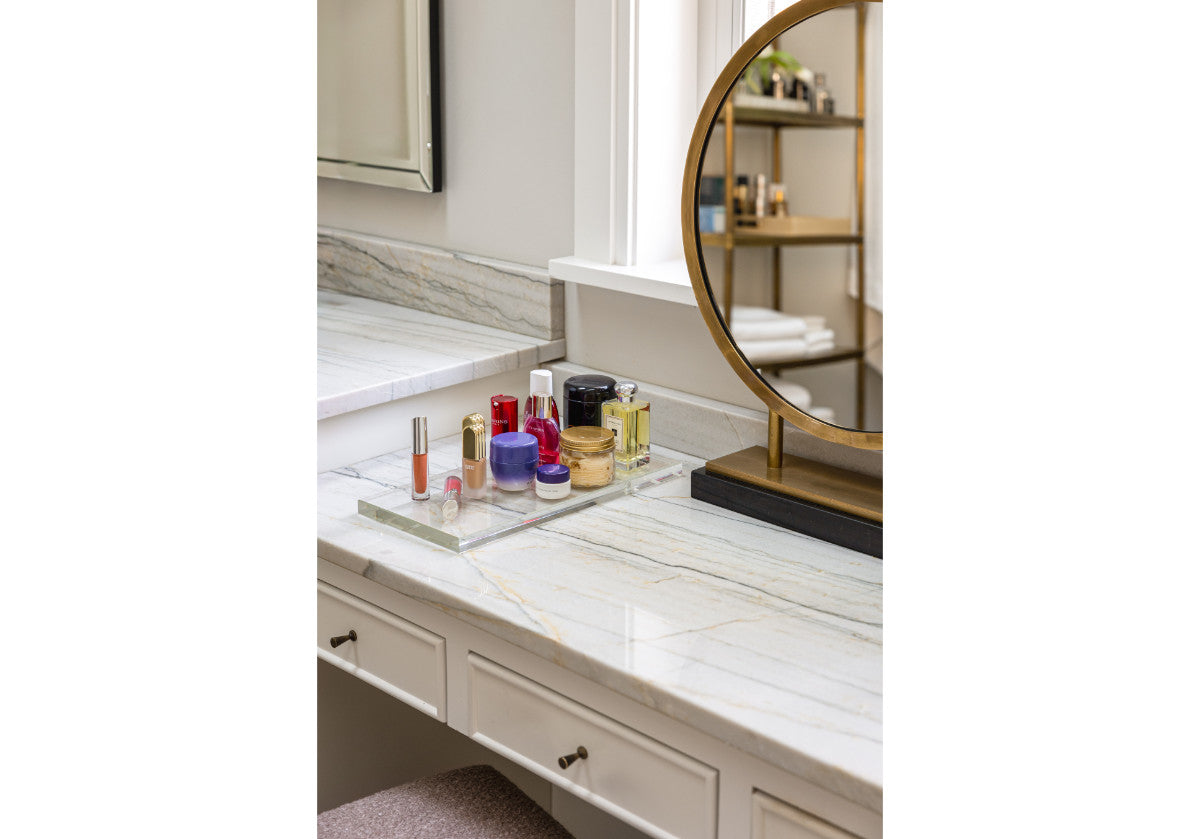 ALICE BRASS VANITY MIRROR