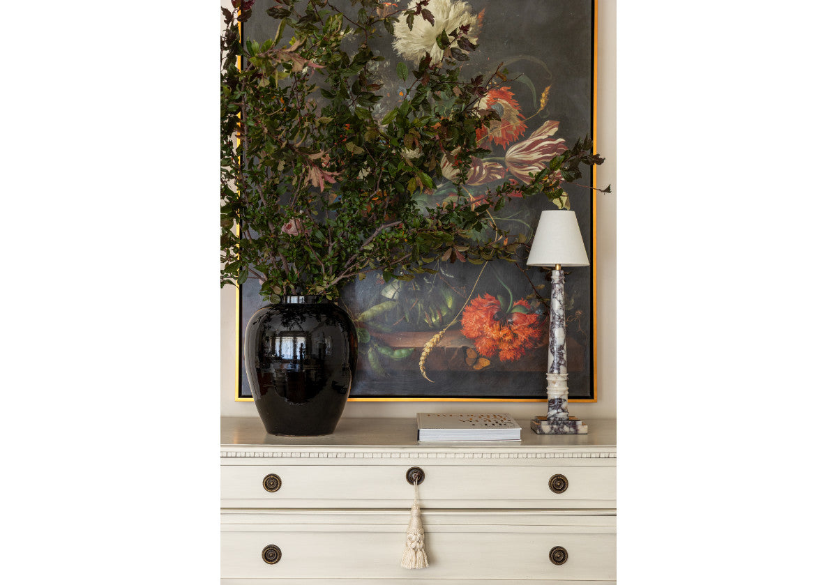 PHOEBE BUFFET LAMP | Calacatta Viola