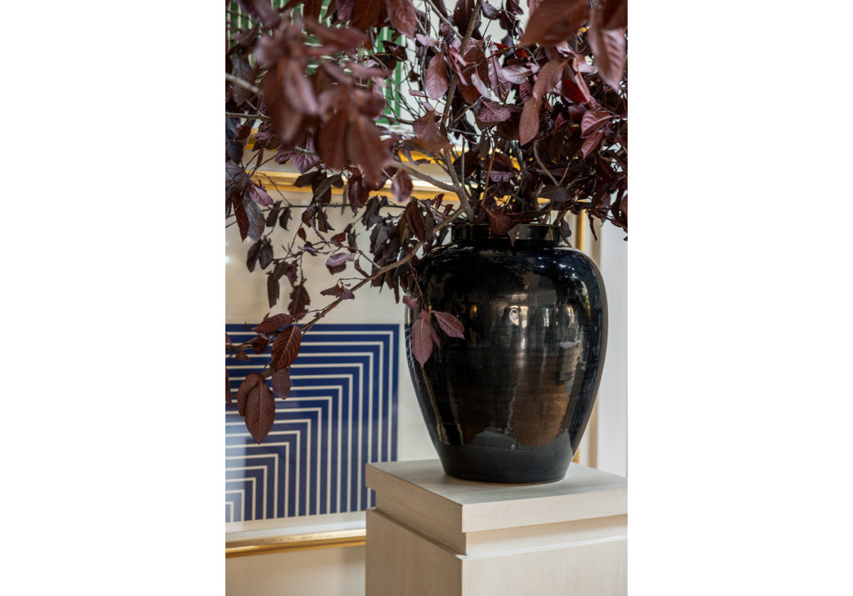 LARGE VASE | Black
