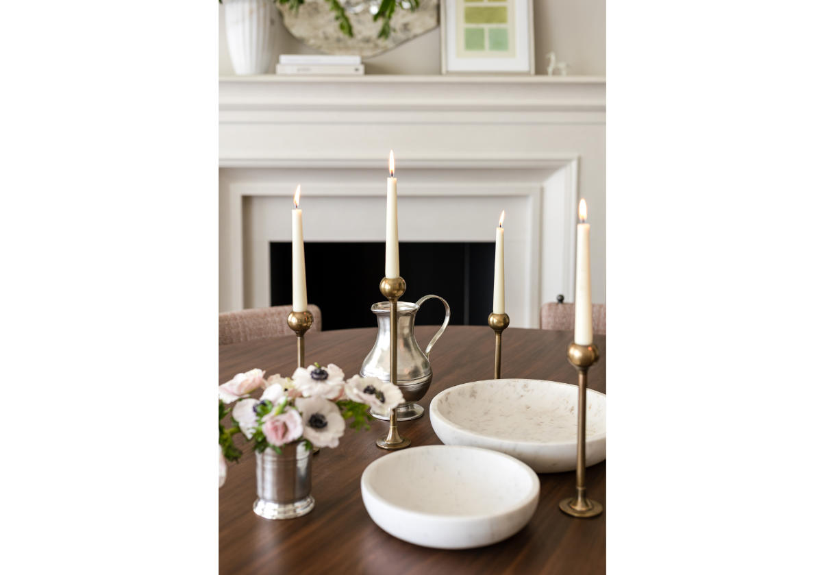 ORB BRASS CANDLESTICKS