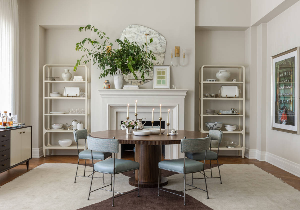 YVETTE CHAIR | Ocean Leather & Tweed