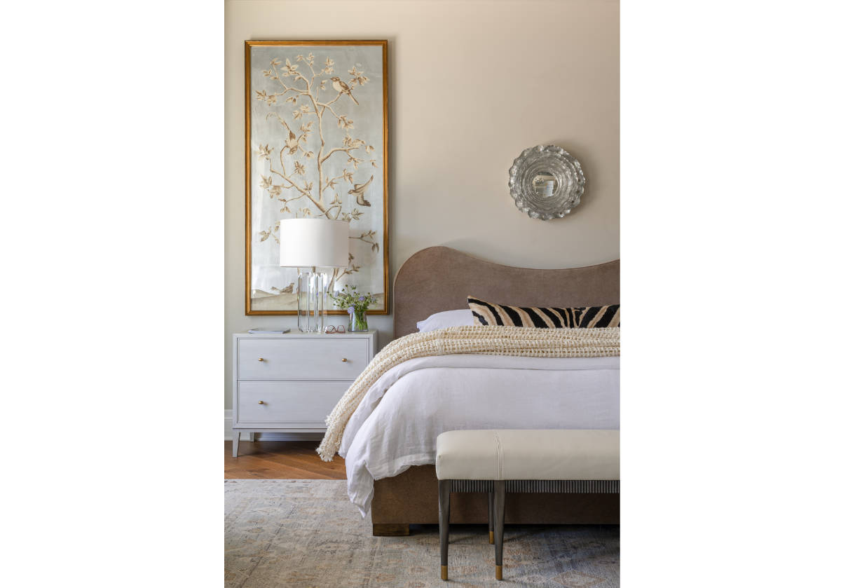 MARLO BED | Fawn Velvet