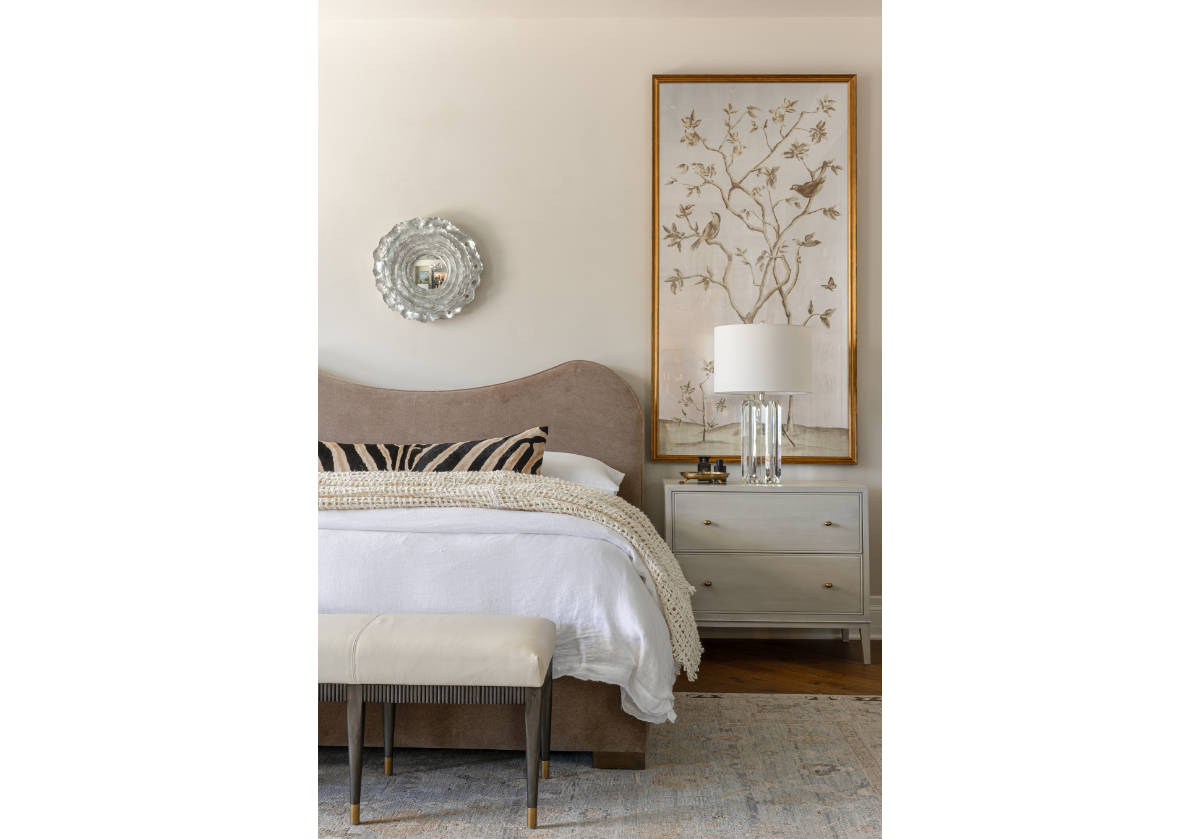 MARLO BED | Fawn Velvet