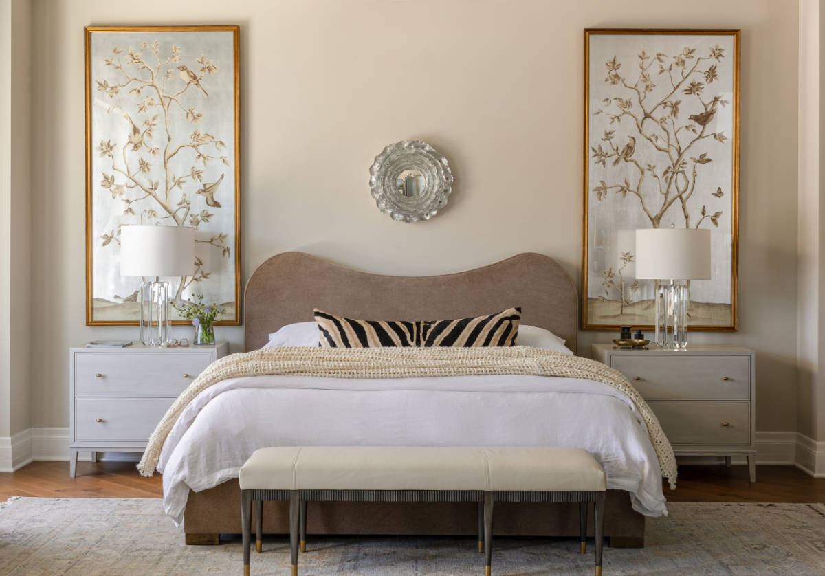 MARLO BED | Fawn Velvet