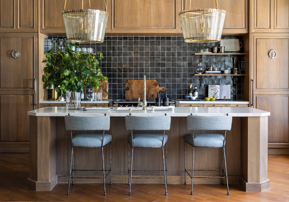 YVETTE COUNTER STOOL | Ocean Leather & Tweed