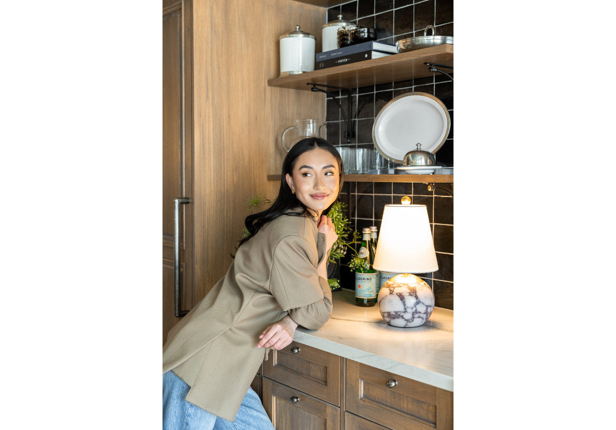 PENNY LAMP | Calacatta Viola