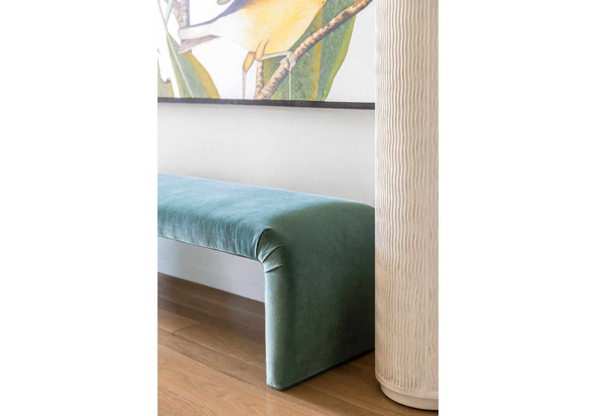 PHOEBE BENCH | Giorgio Aqua Marine