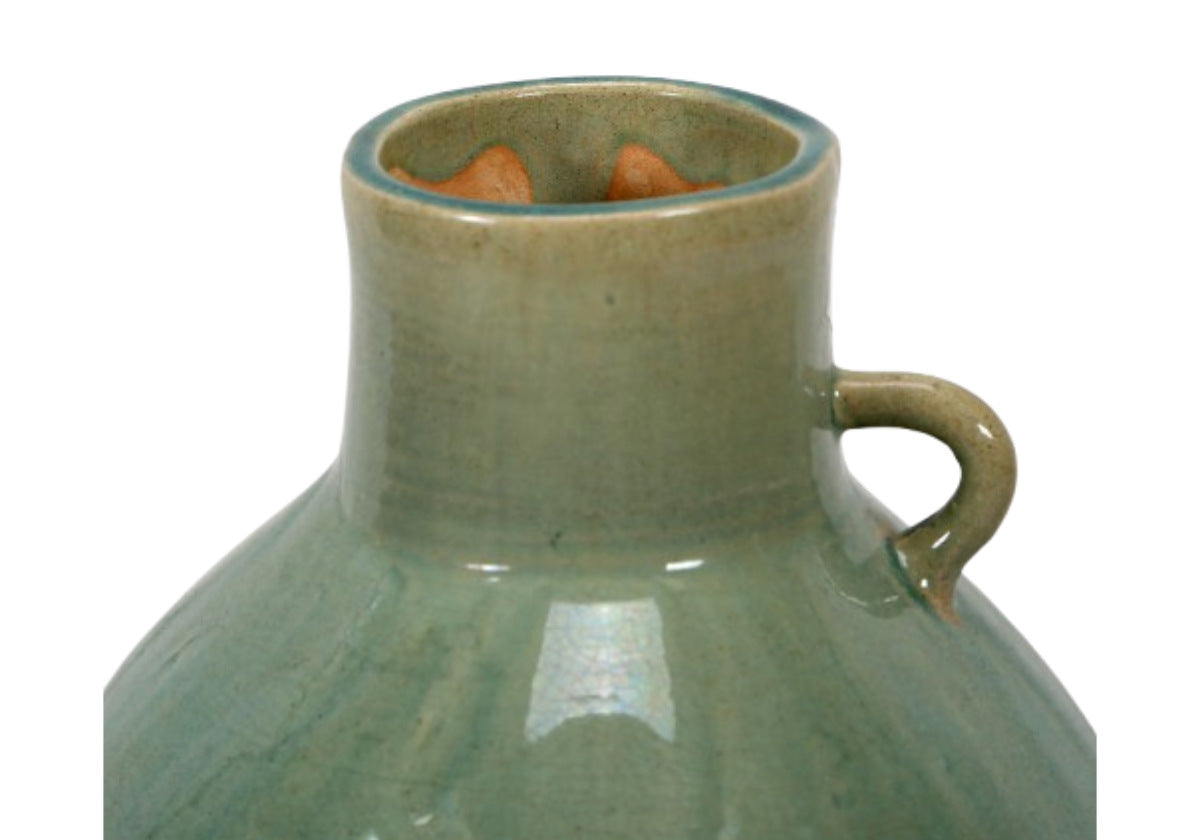 VINTAGE STYLE BLUE GREEN BOTTLE