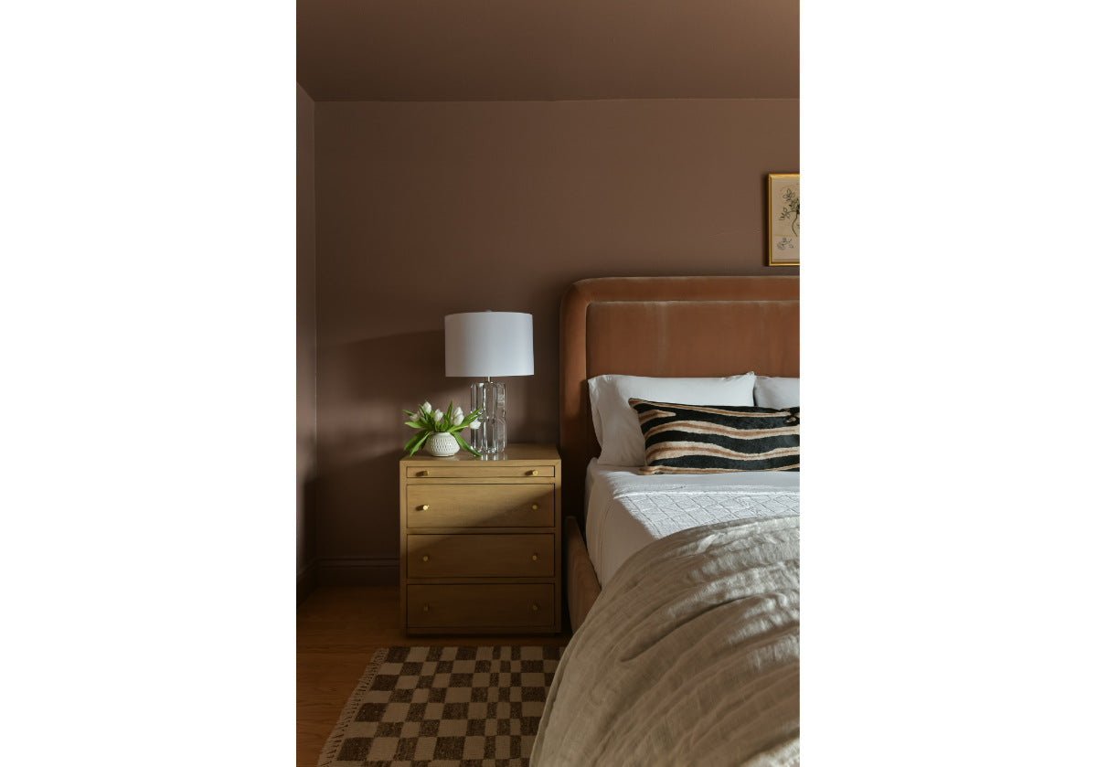 BROOKLYN NIGHTSTAND | Small | Bleached Walnut