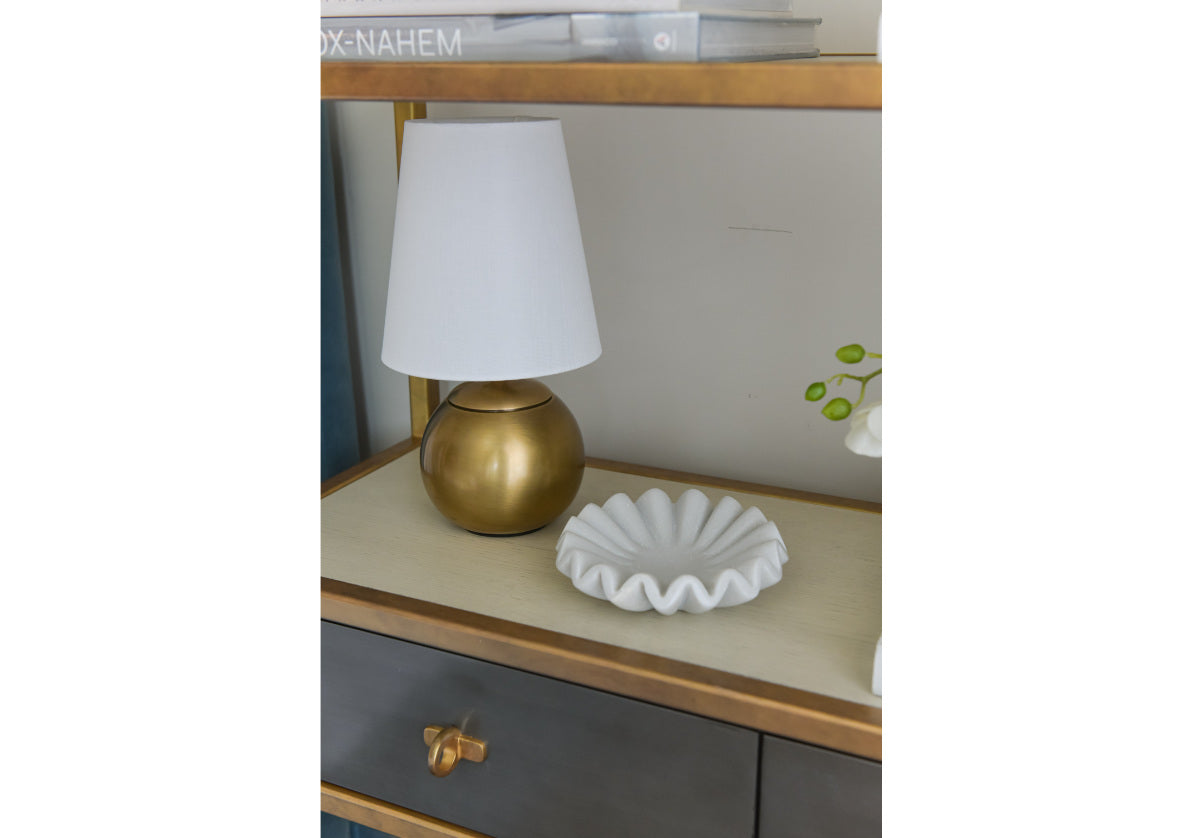 PENNY LAMP | Brass