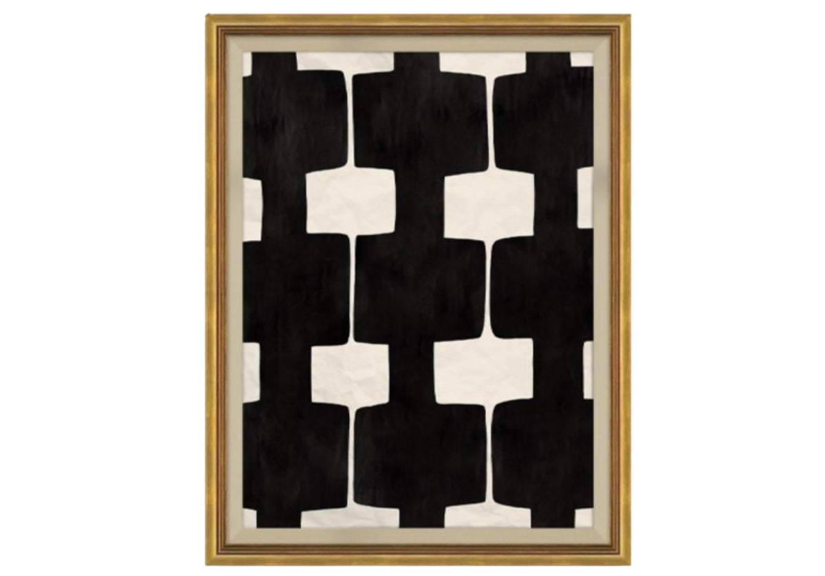 BLACK AND WHITE ABSTRACT 4