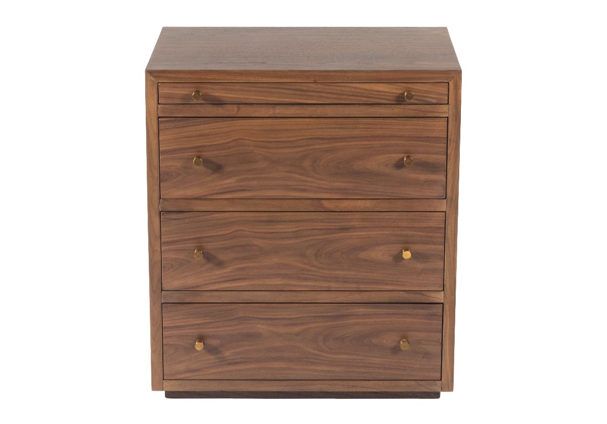 BROOKLYN NIGHTSTAND | Small | Dark Walnut