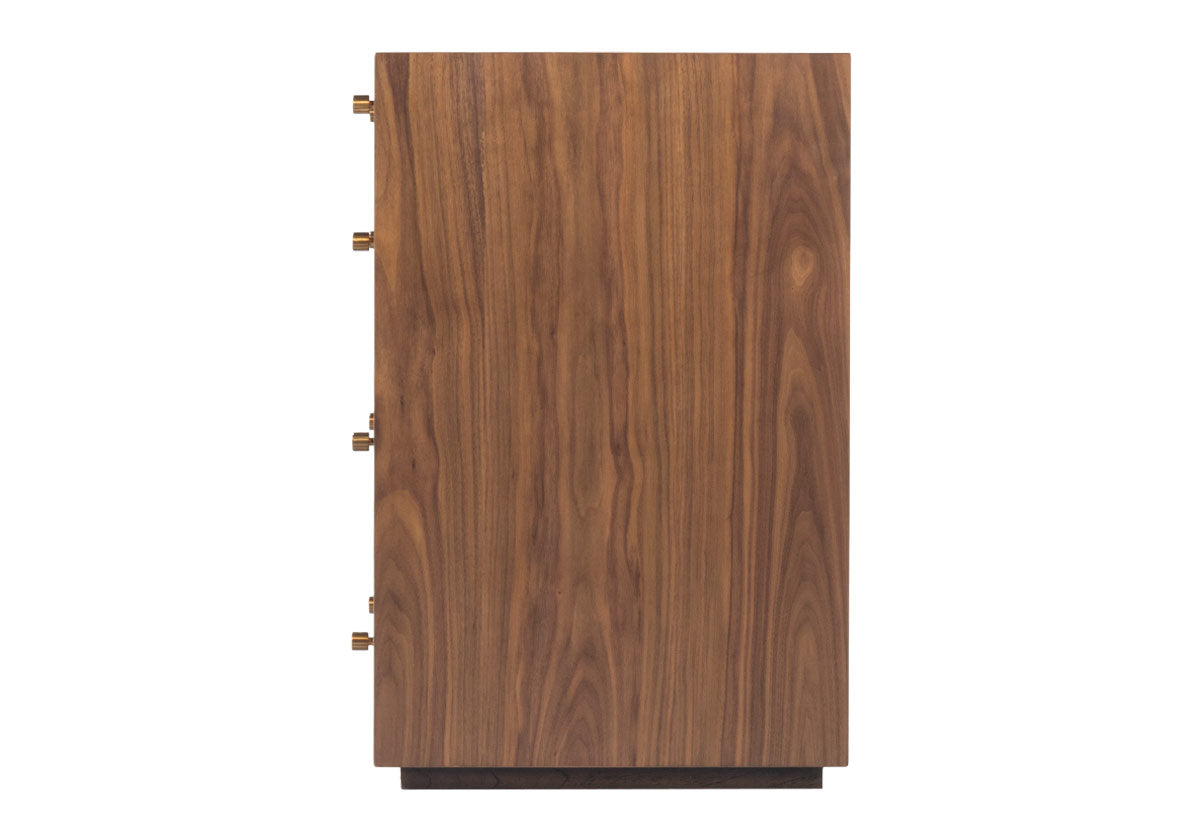 BROOKLYN NIGHTSTAND | Small | Dark Walnut