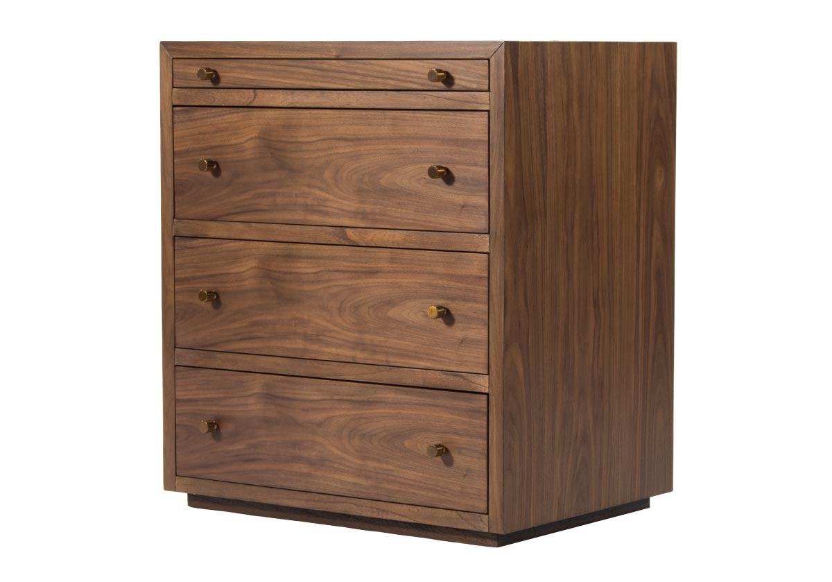 BROOKLYN NIGHTSTAND | Small | Dark Walnut