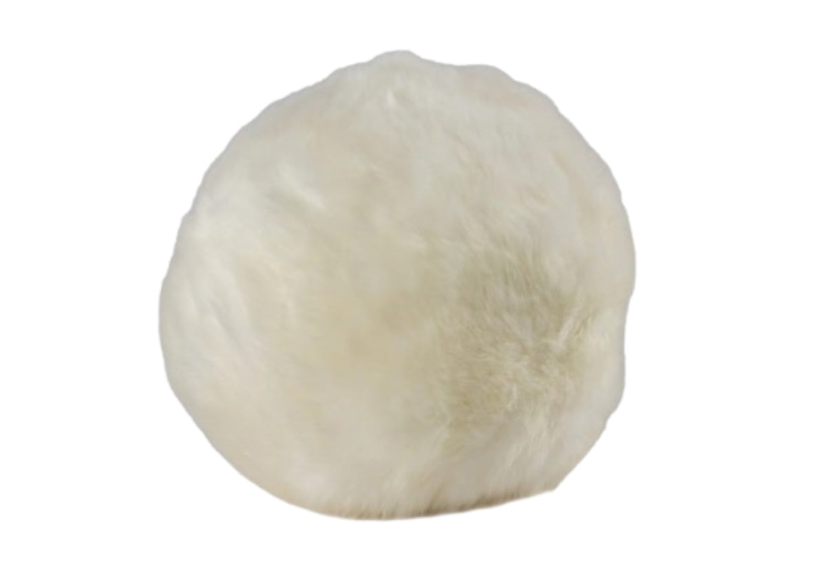 LONG WOOL BALL CUSHION