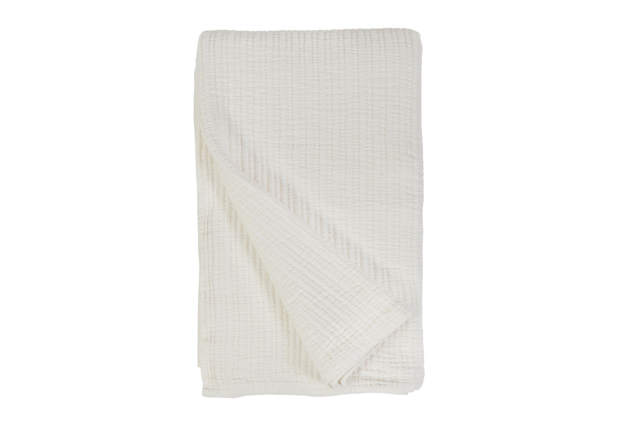 CHATHAM MATELASSE COVERLET | Cream