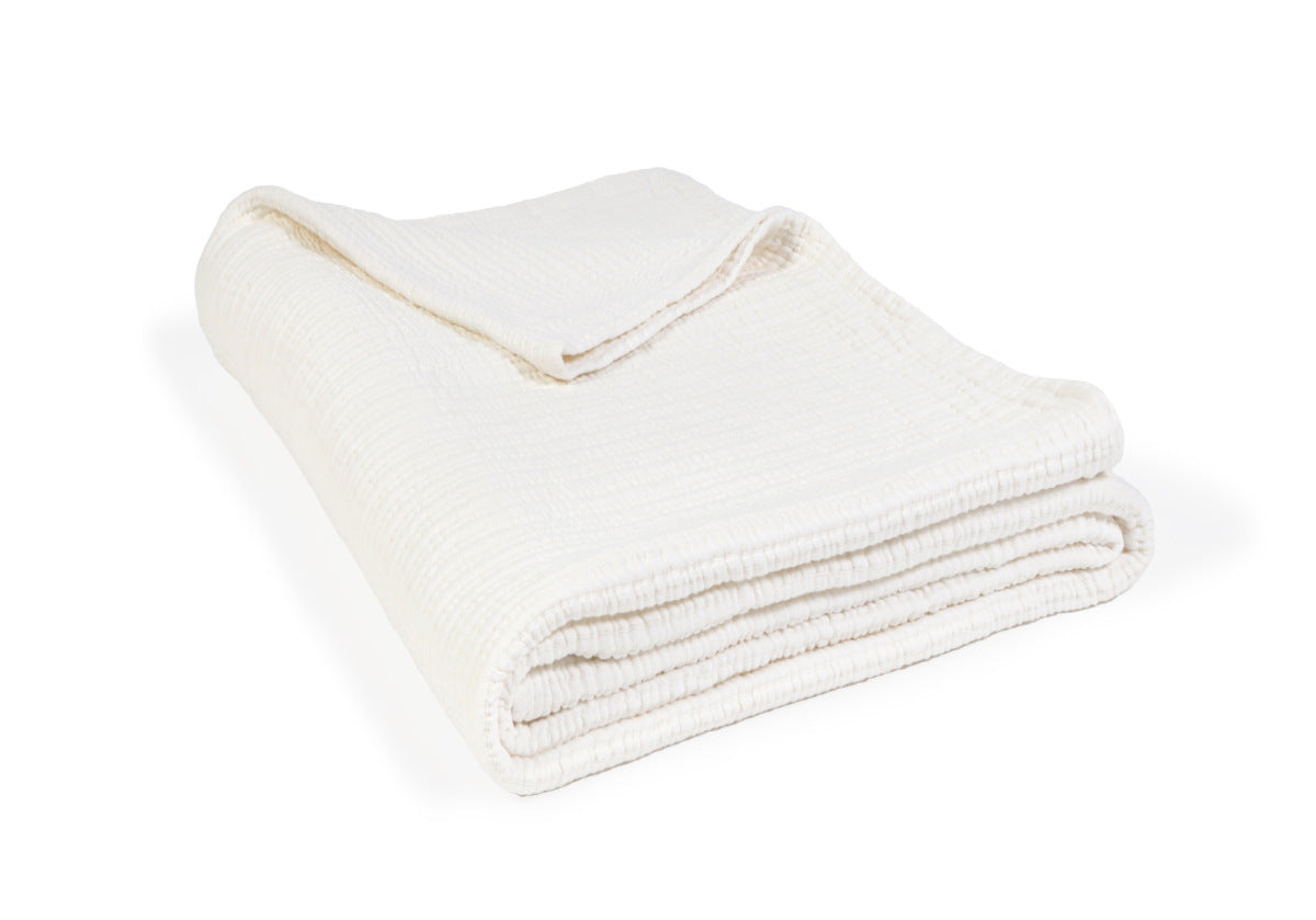 CHATHAM MATELASSE COVERLET | Cream