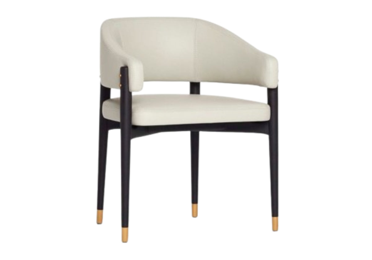 CHESHIRE DINING CHAIR | Matte Black