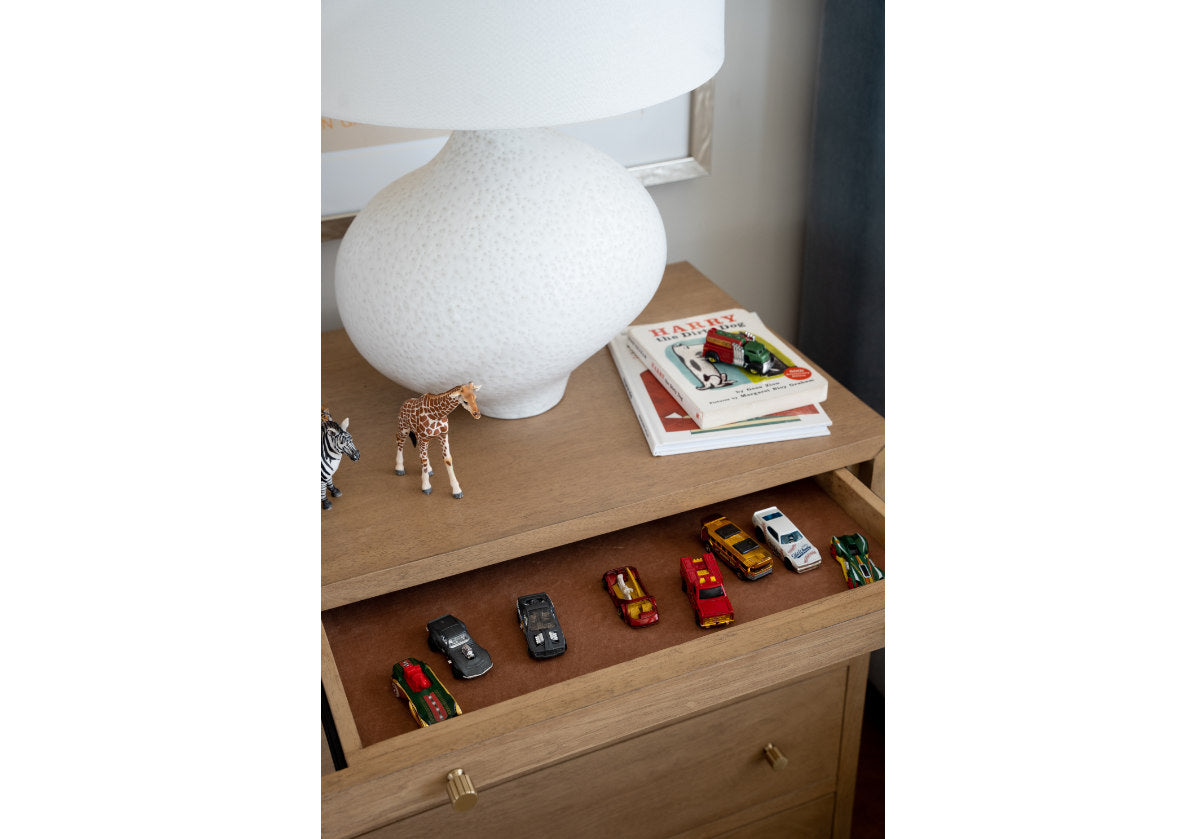 BROOKLYN NIGHTSTAND | Small | Bleached Walnut