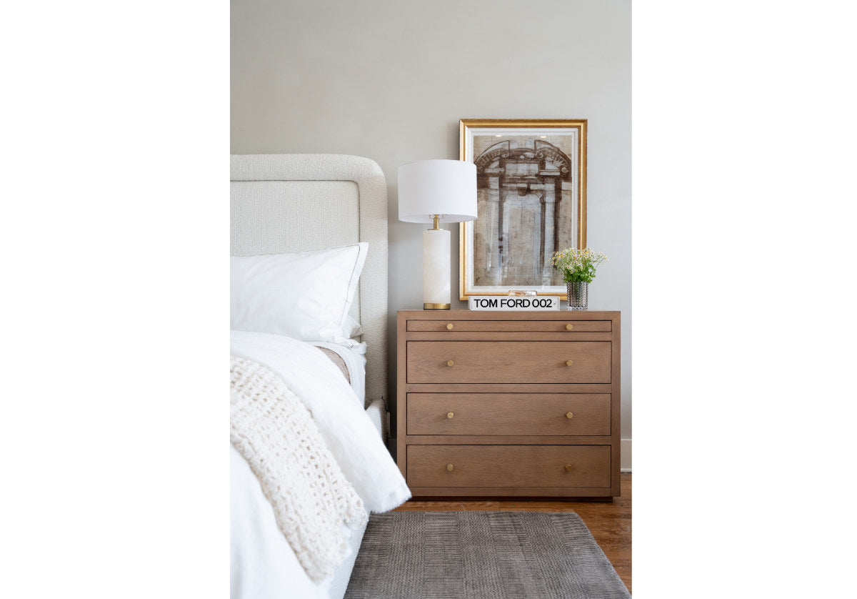 BROOKLYN NIGHTSTAND | Bleached Walnut