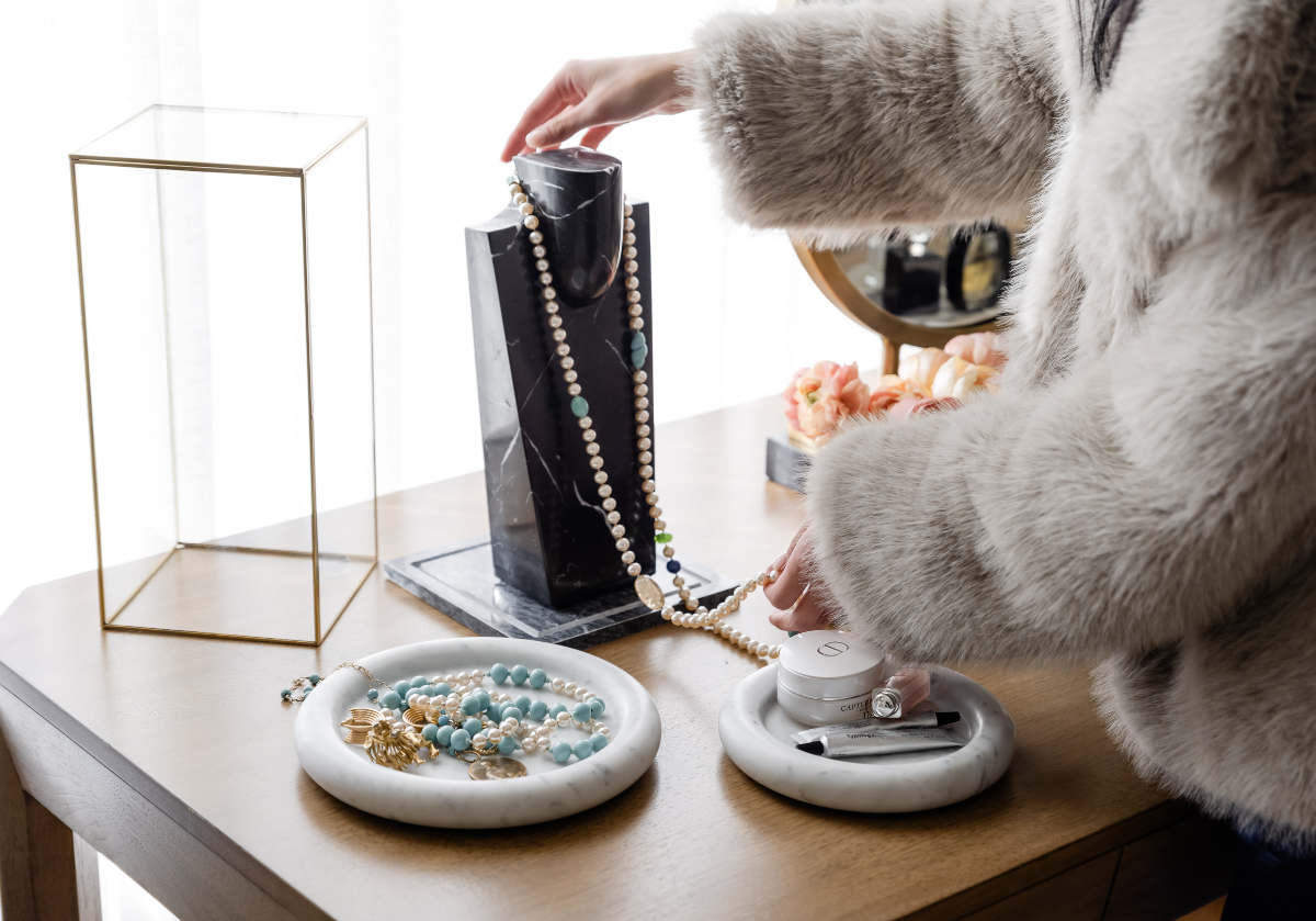 MILAN DISH | Bianco Carrara