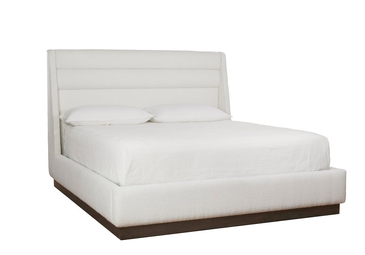 FRANKIE BED | King | Oatmeal Boucle