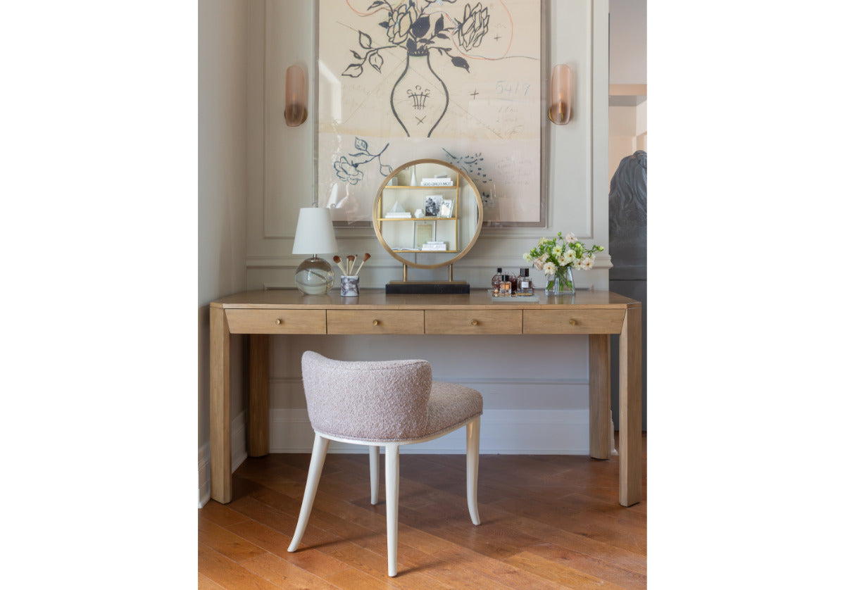 ALICE BRASS VANITY MIRROR