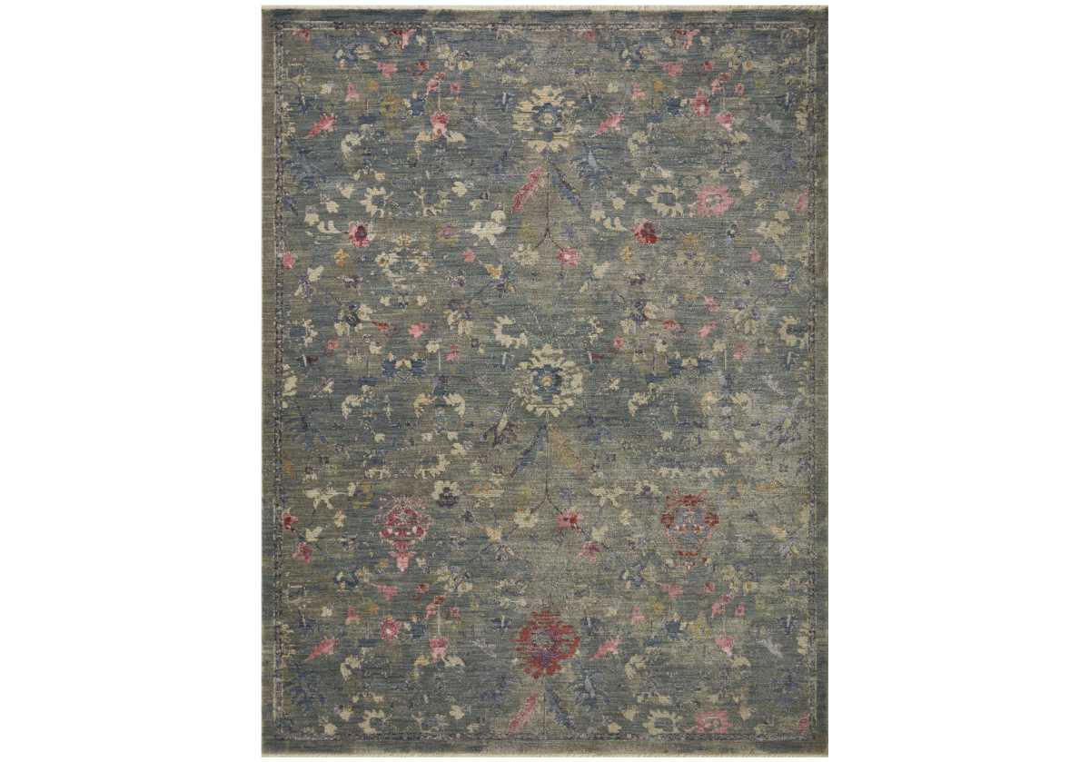 This stunning Lagoon/Multi colorde rug is a beautiful blend of colors and textures. Its soft, neutral palette features shades of gray, beige, and ivory, accented by pops of pink and blue. The intricate floral patterns create a sense of elegance and sophistication, while the distressed design adds a touch of vintage charm. Crafted from a durable blend of materials, this rug is both stylish and practical. It would be a perfect addition to any living room, bedroom, or dining room.