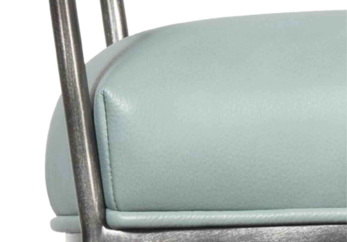 YVETTE COUNTER STOOL | Ocean Leather & Tweed