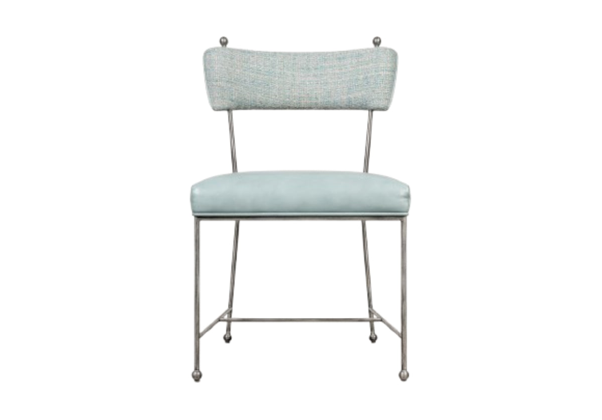 YVETTE CHAIR | Ocean Leather & Tweed