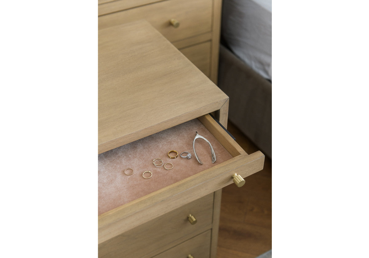 BROOKLYN NIGHTSTAND | Bleached Walnut