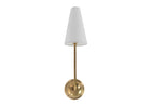 SINGLE MAUDE SCONCE | Brass