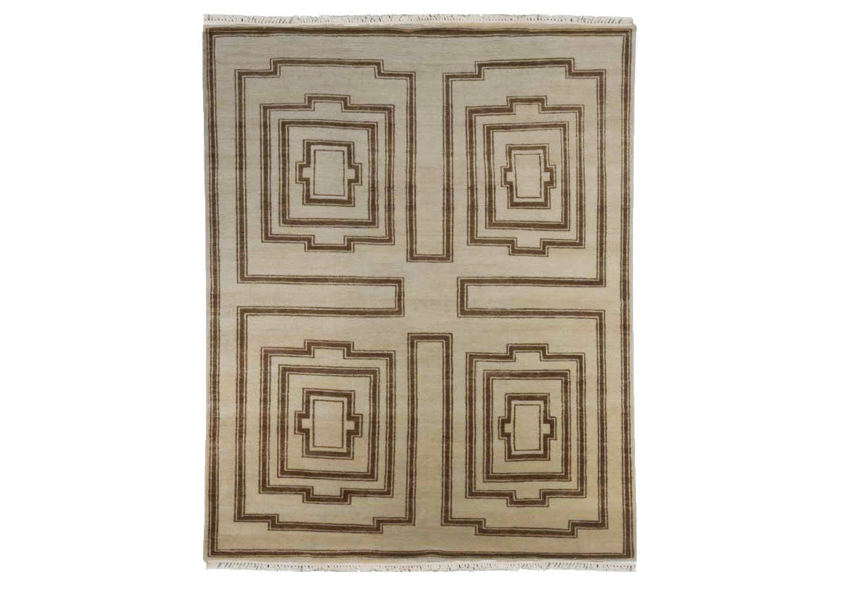 OLYMPIA KEY RUG | Tobacco