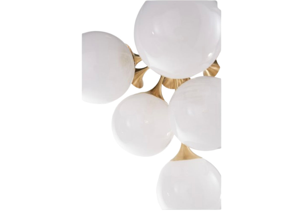 CRISTOL TIERED CHANDELIER