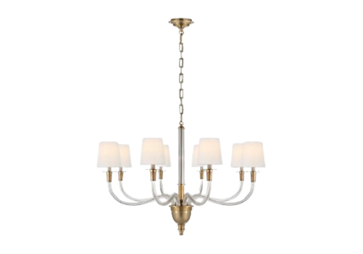 VIVIAN LARGE ONE-TIER CHANDELIER