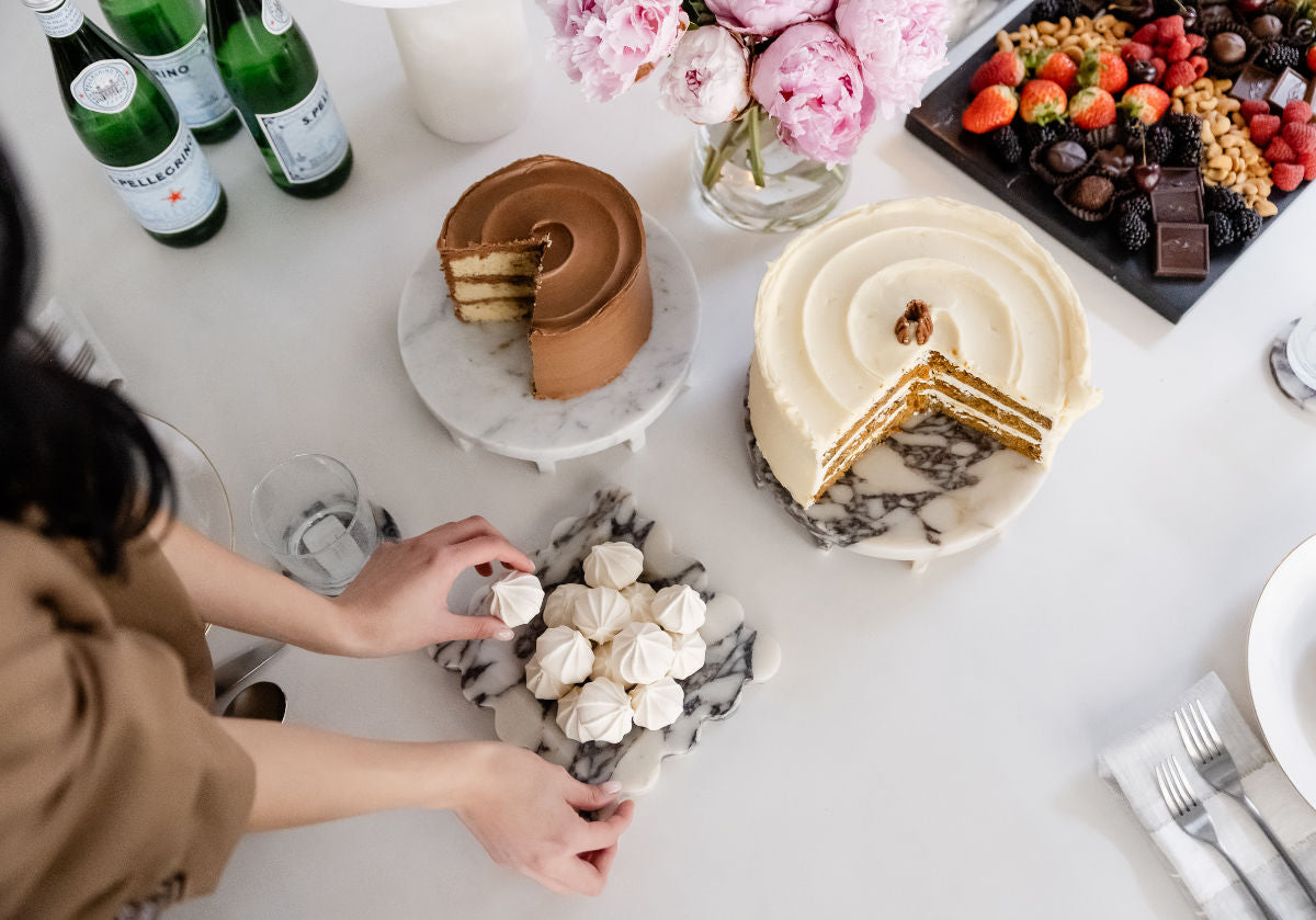 AMORE TRAY | Calacatta Viola