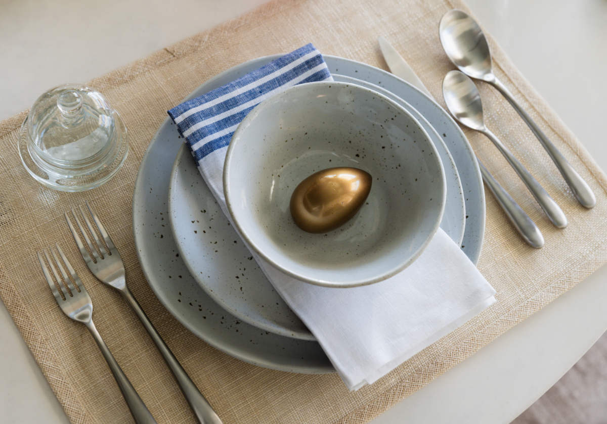 BRASS EGG