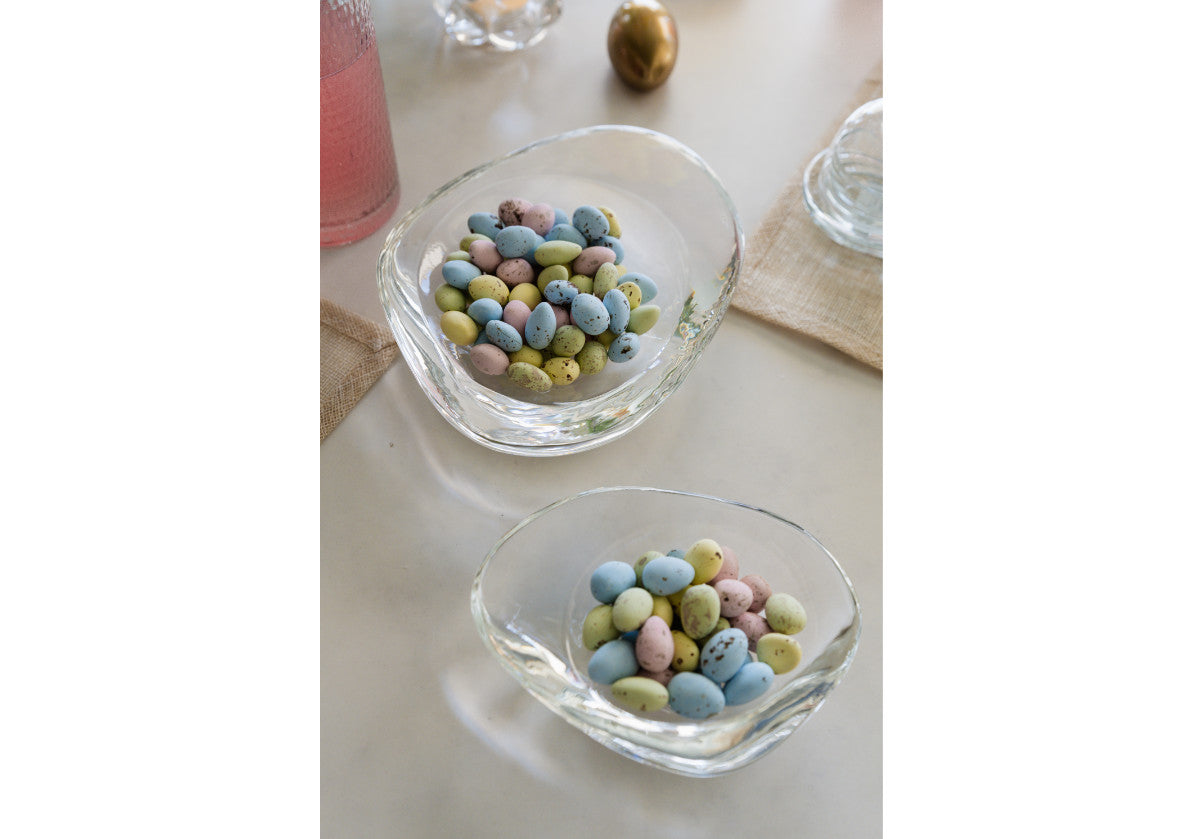 YIN YANG CRYSTAL DISHES