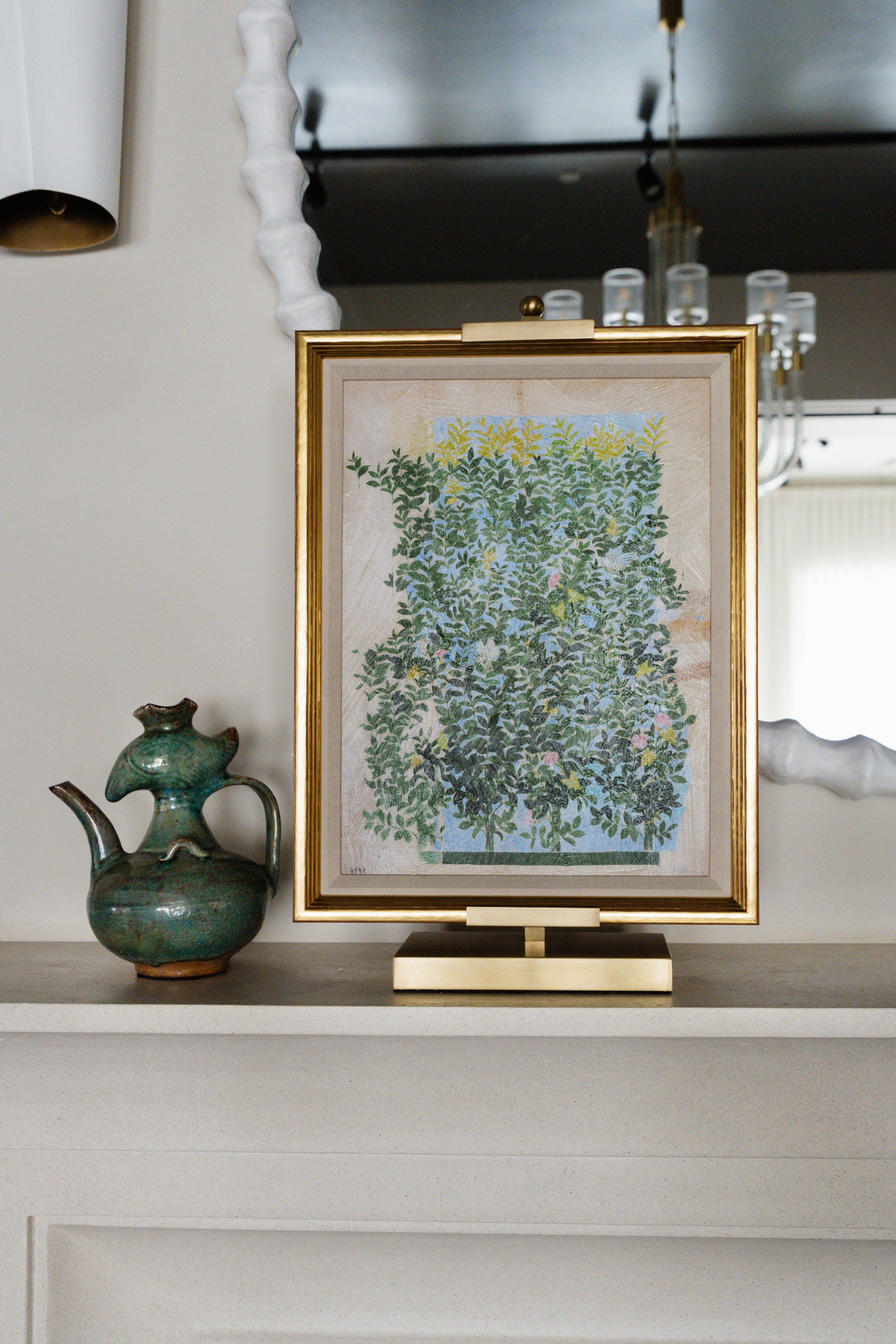 BRASS ADJUSTABLE ART EASEL