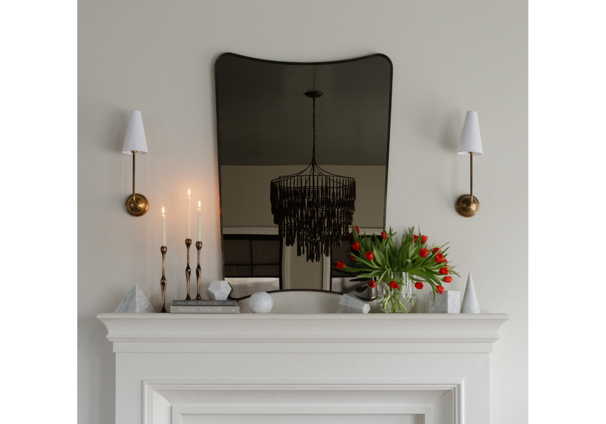 MAUDE LINEN SCONCE