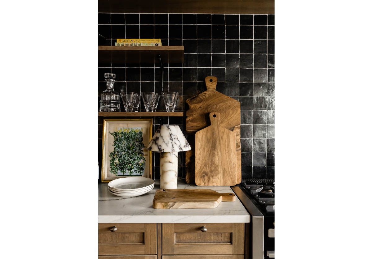 TEAK SERVING BOARD