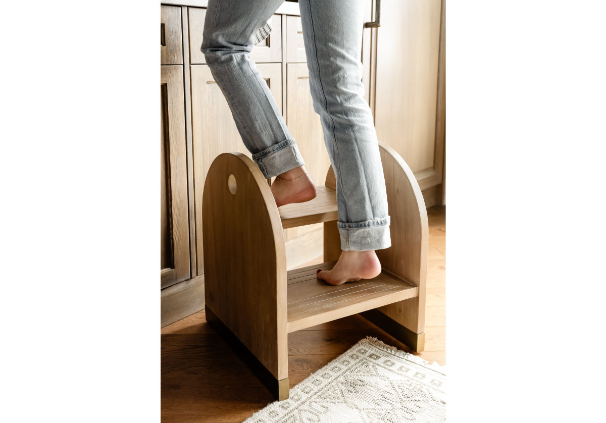 ODETTE WOOD STOOL