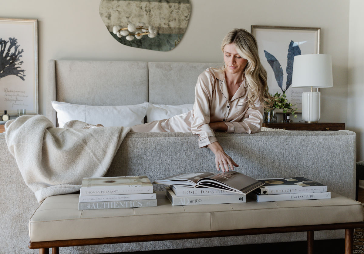 CHARLIE BED | Montebello Linen