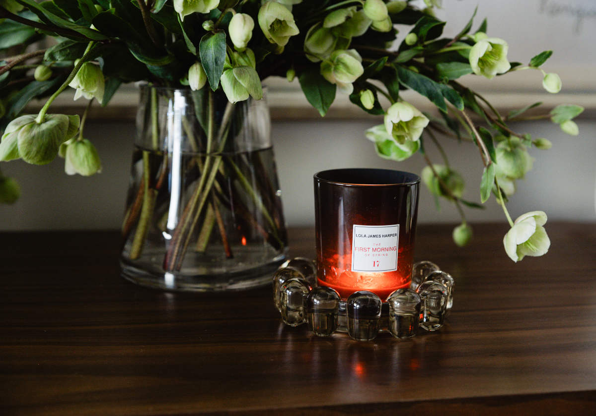 BUBBLE CANDLE DISH