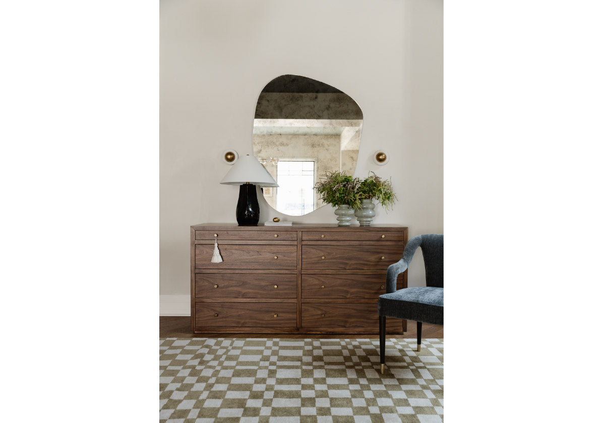 CHESS RUG | Taupe
