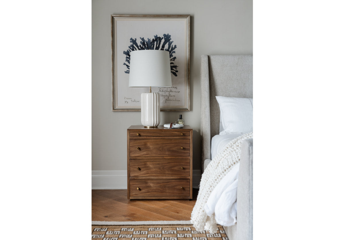 BROOKLYN NIGHTSTAND | Small | Dark Walnut