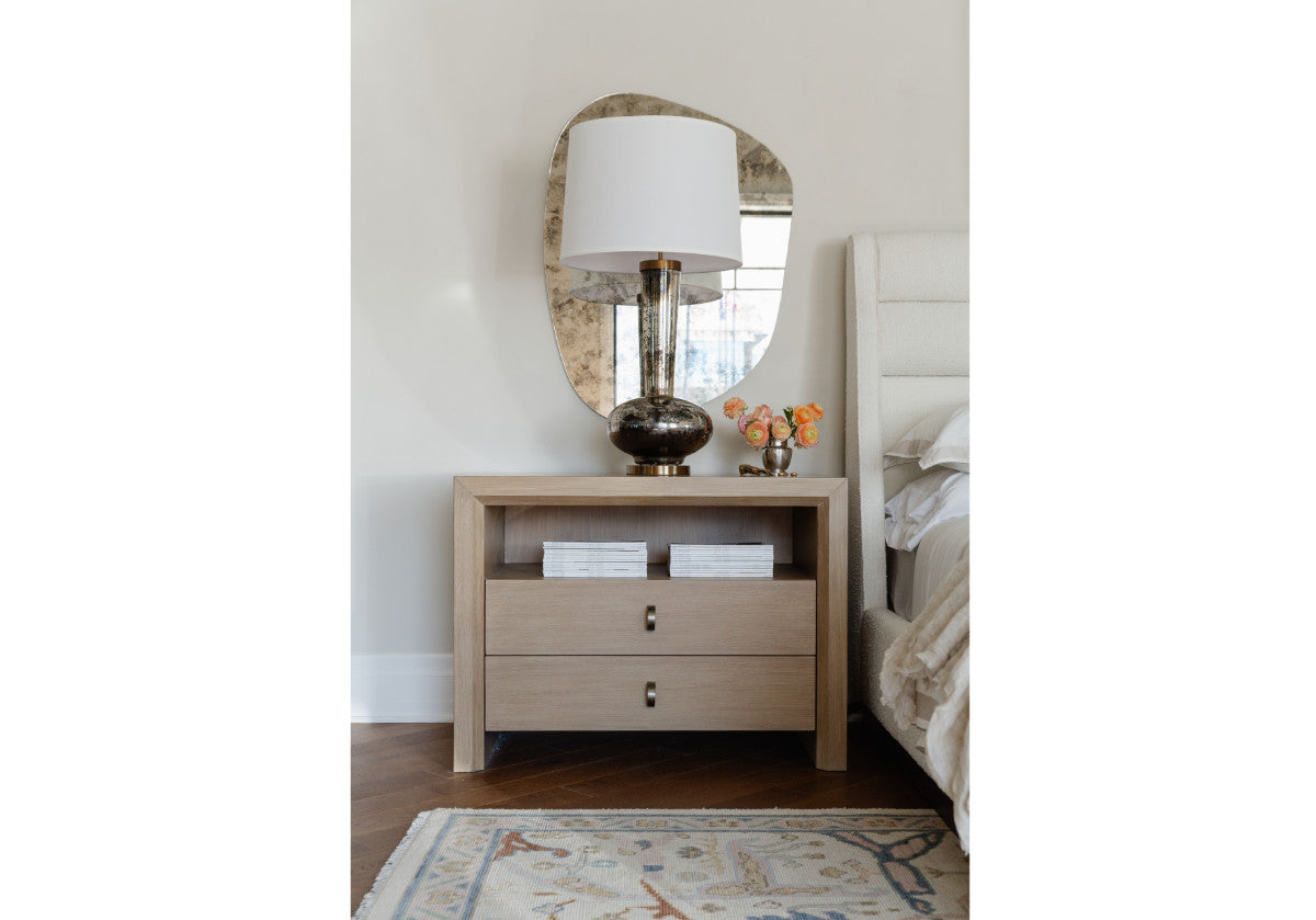 MILES NIGHTSTAND | Blonde Cerused